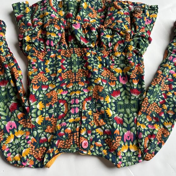 Matilda Jane Girls To The Aquarium Tunic Size 4 - Picture 6 of 8
